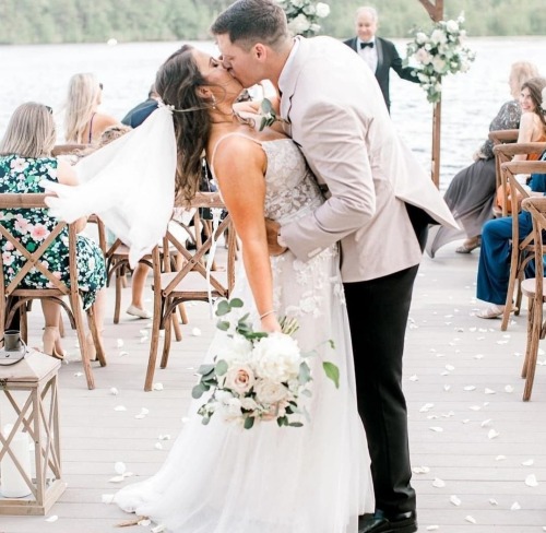 Wedding celebration at Swan Lake Resort in Galloway, New Jersey